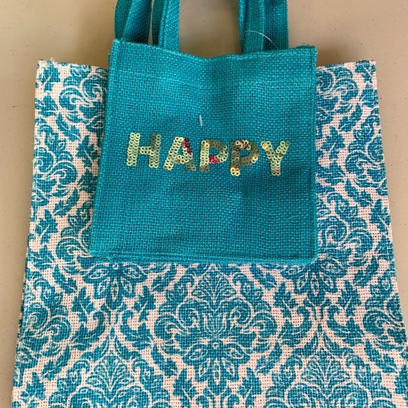 Valentine’s Day Gift Set Reusable Tote Bags 💟Flamingo & Hibiscus Variations - Picture 7 of 10